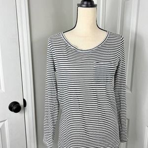 J. Crew Breton Striped Long Sleeve Tee